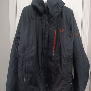 Mountain Hardwear Men's Black Jacket